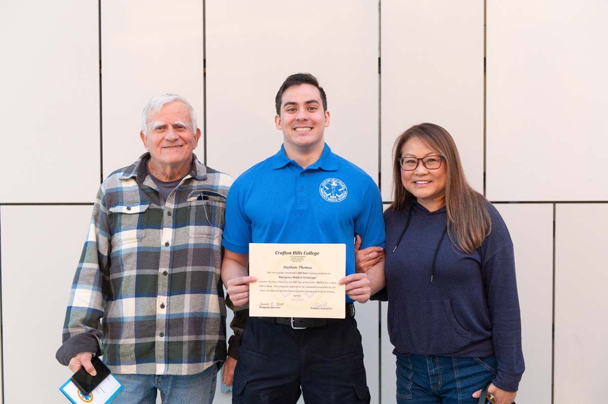 January 9, 2026 EMT Graduation