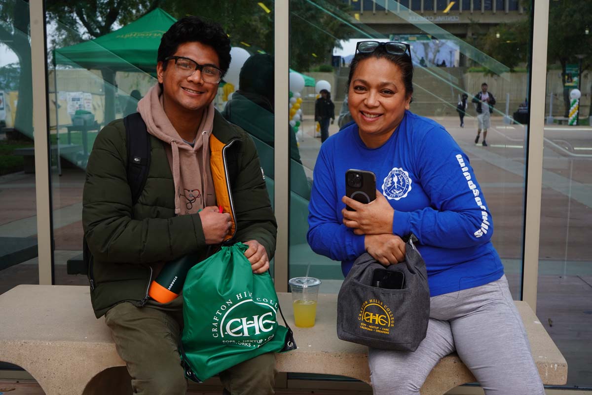 Students posing for a picture