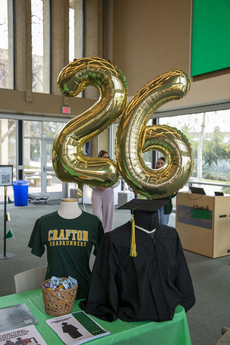 Multiple booths at Grad Fest