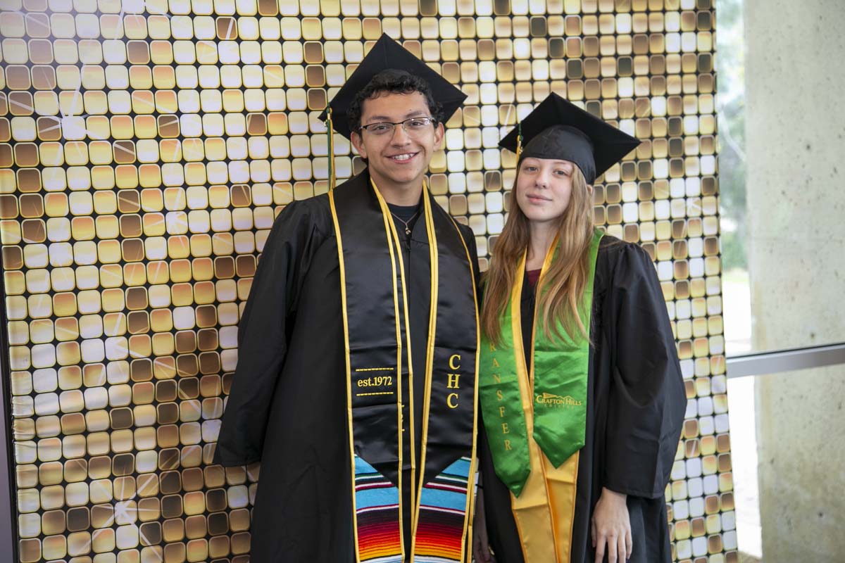 Multiple booths at Grad Fest