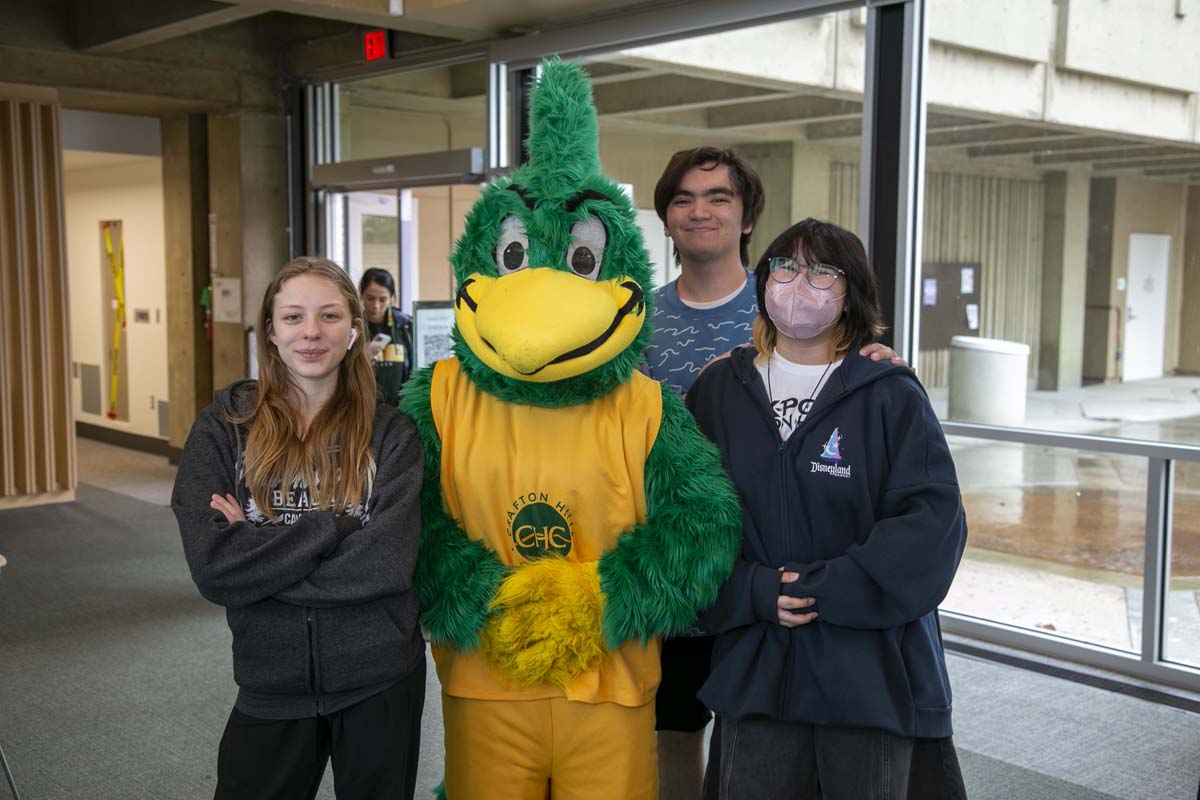 Multiple booths at Grad Fest
