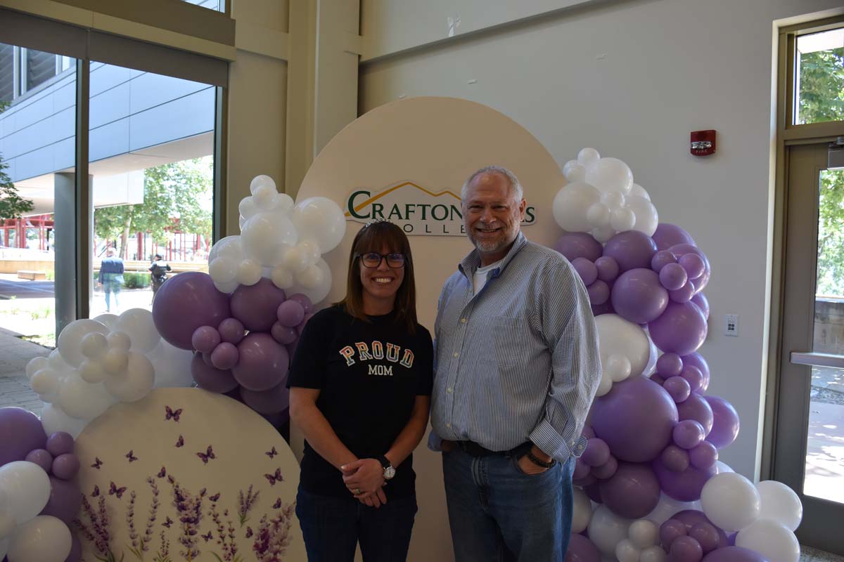 Guest speaker with Crafton employees