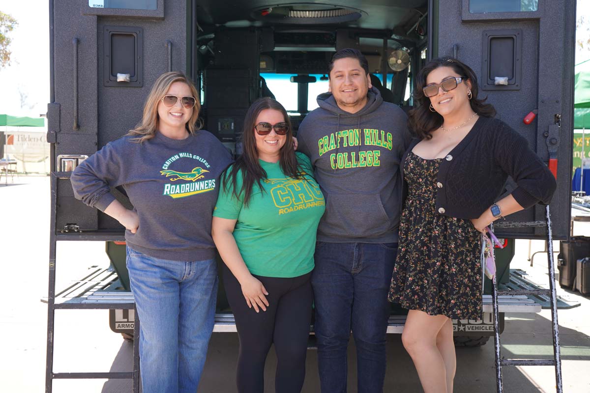 Staff at the STEM Career and Transfer Fair
