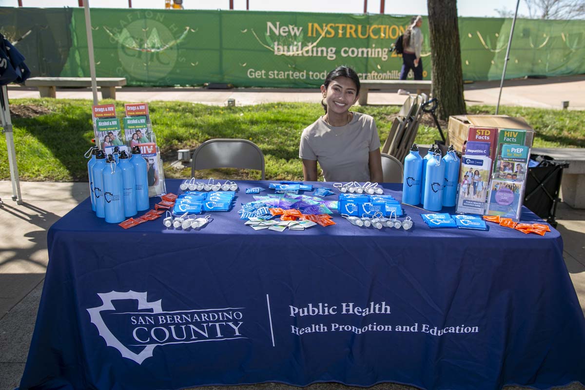Thrive Fest public health booth