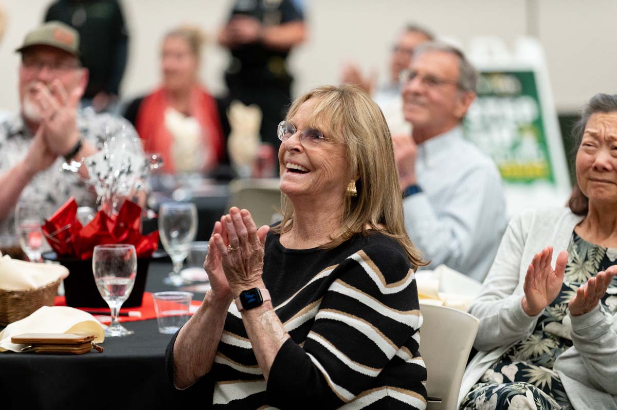 President's Circle Magic Night person clapping