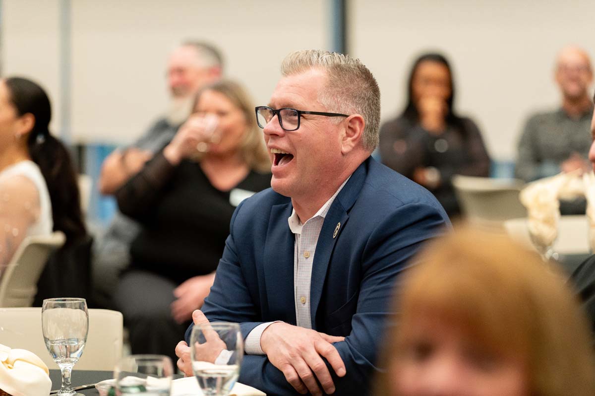 President's Circle Magic Night person laughing