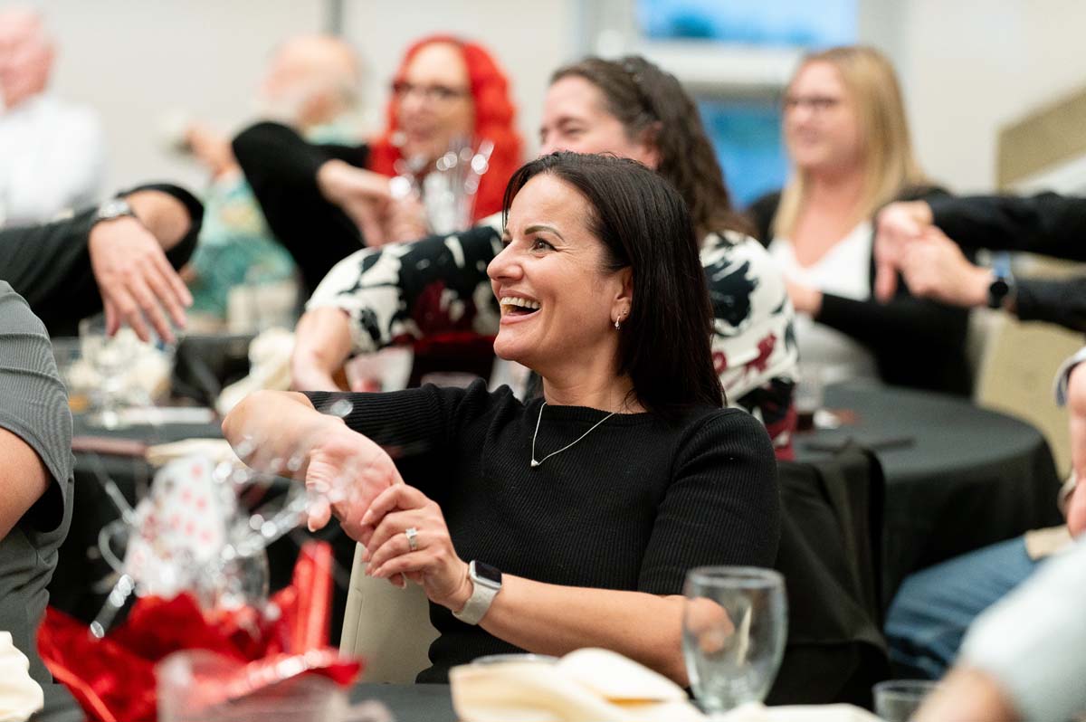 President's Circle Magic Night person laughing