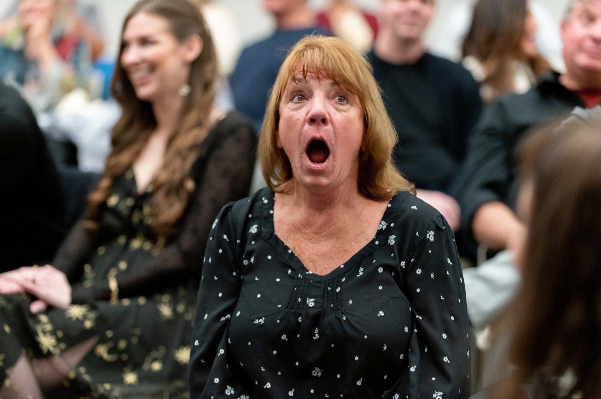 President's Circle Magic Night person shocked