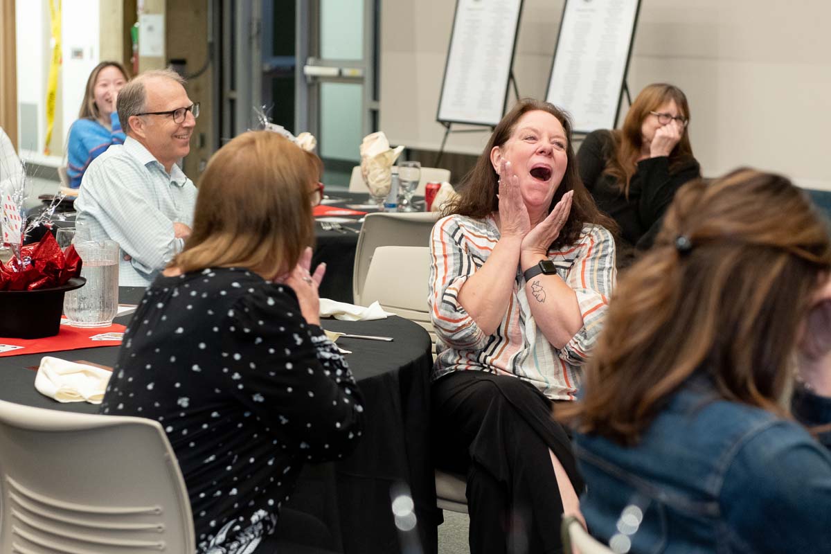 President's Circle Magic Night table smiling