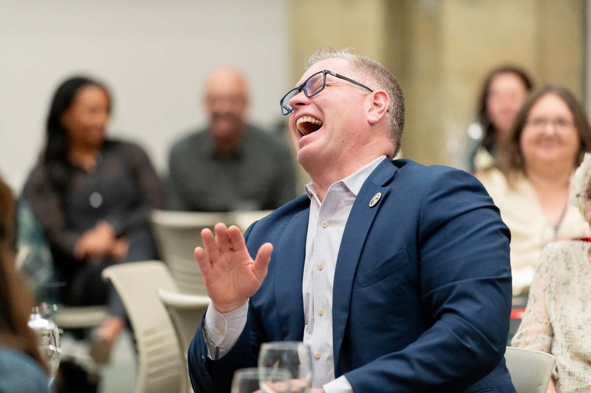 President's Circle Magic Night person laughting