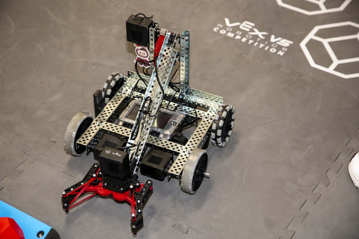 Full shot of one of the robots