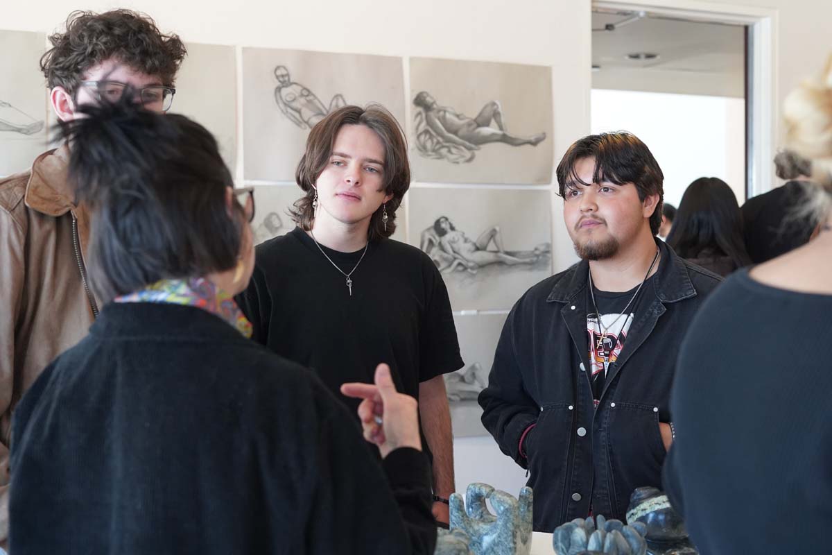 Group of people talking