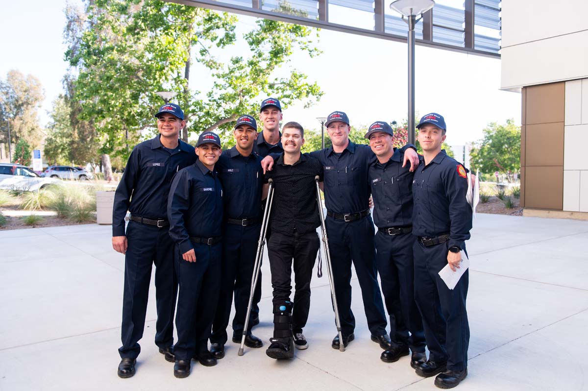 Group of cadets