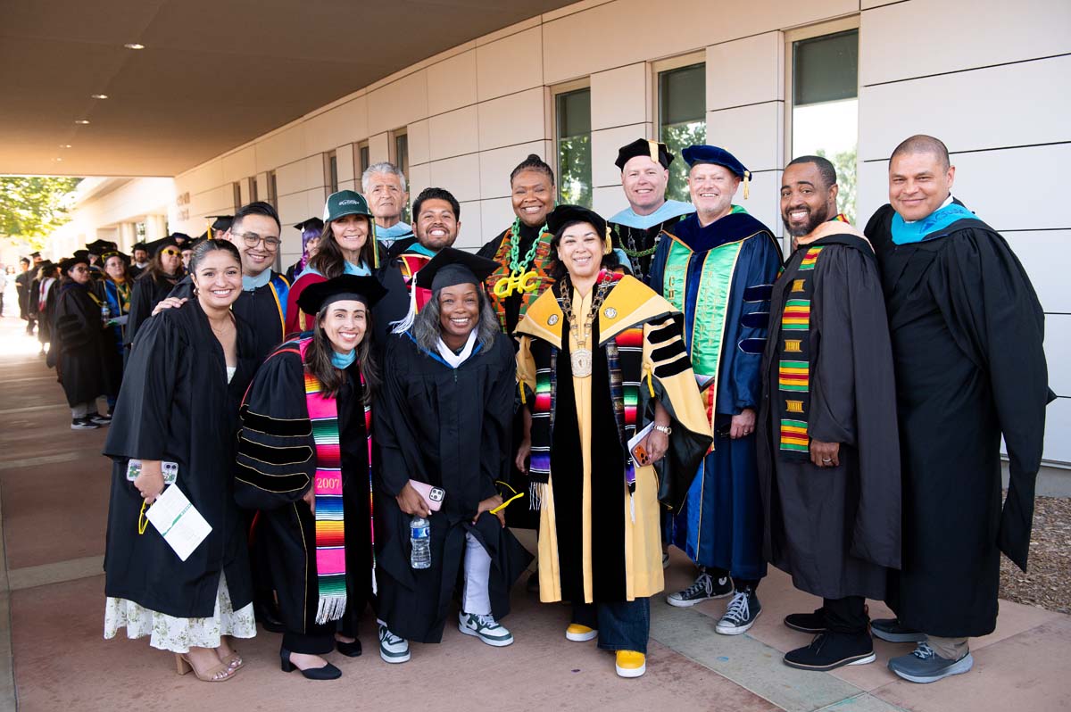 Group of faculty