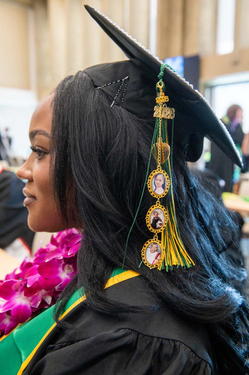 Grad tassell decorated