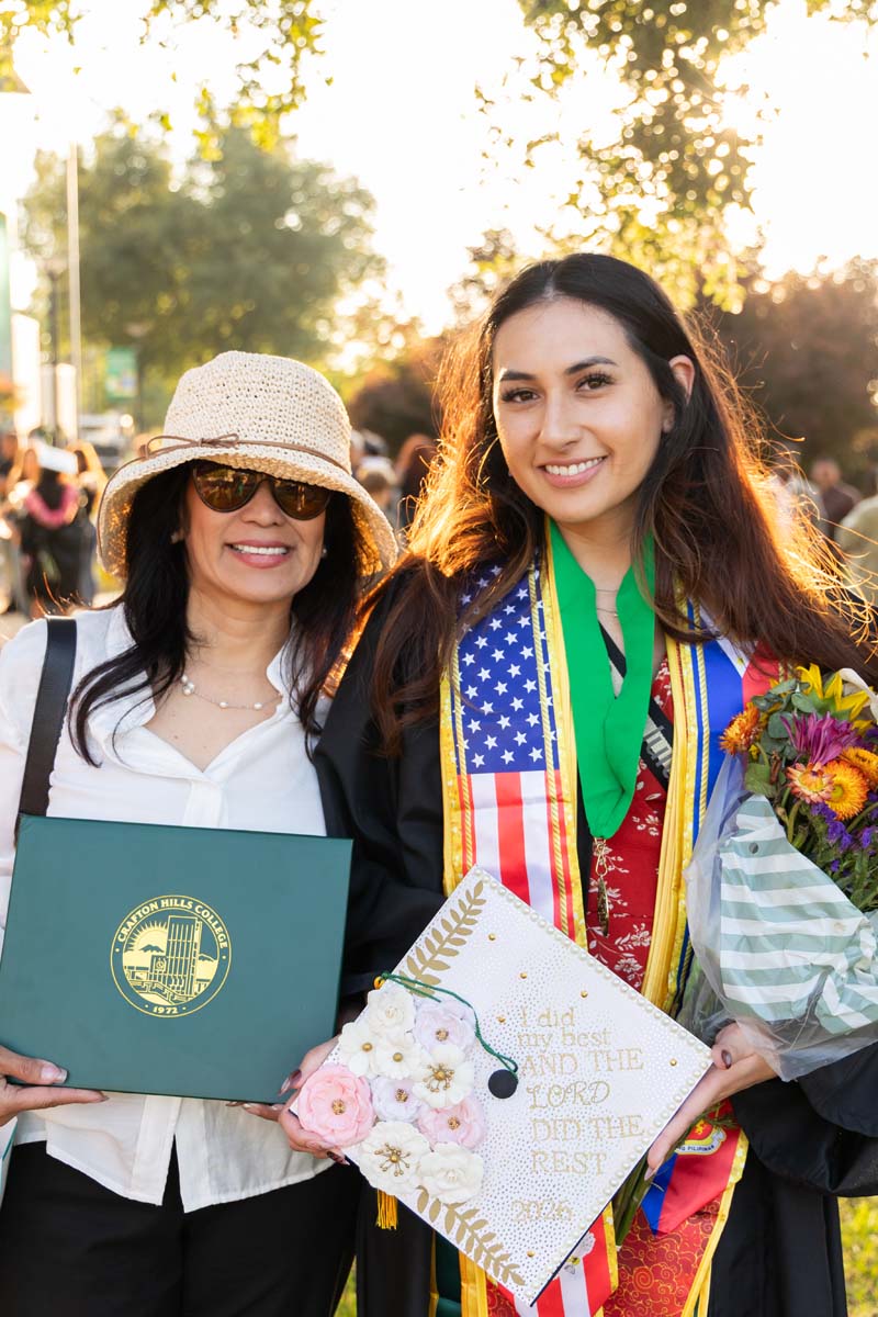 Grad with parent