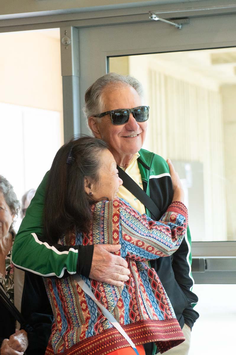 People hugging