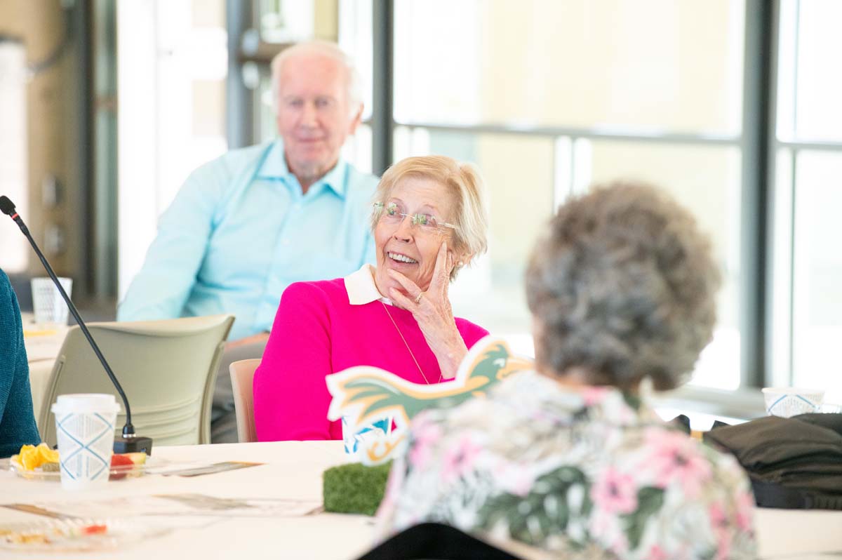 Person smiling