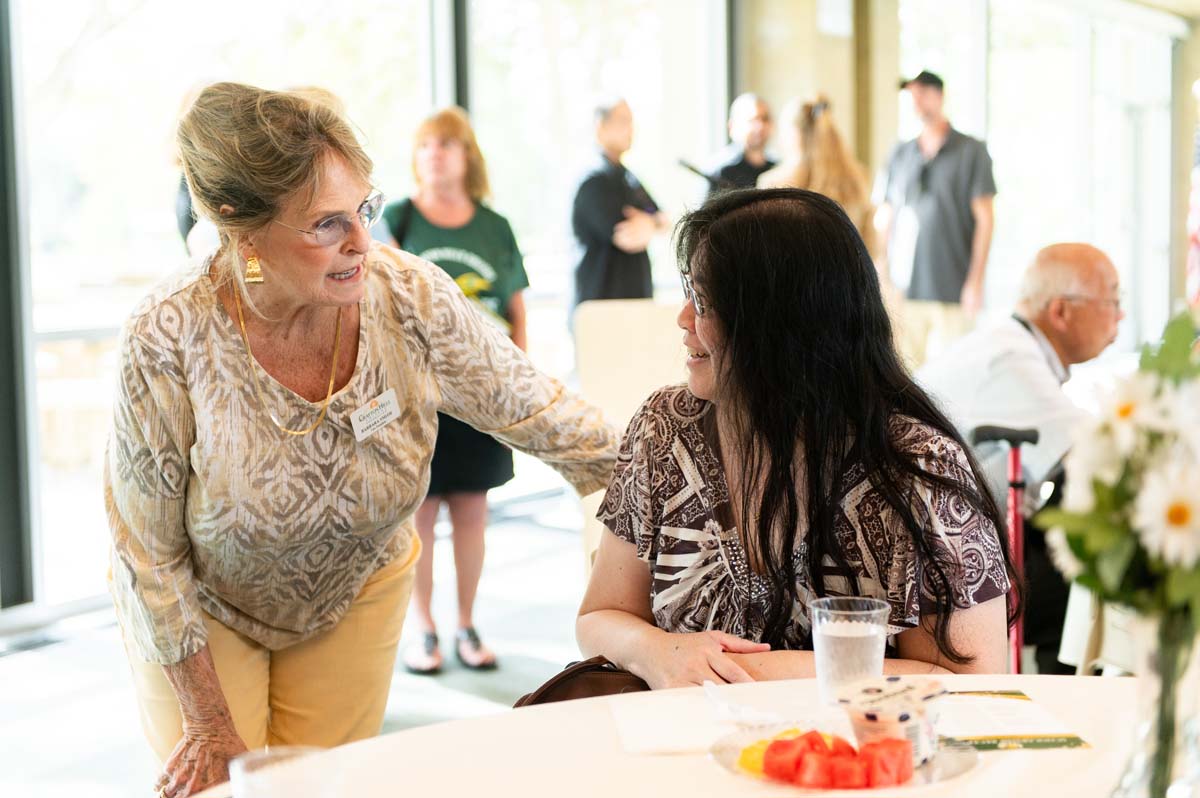 Attendees at Scholarship Reception.