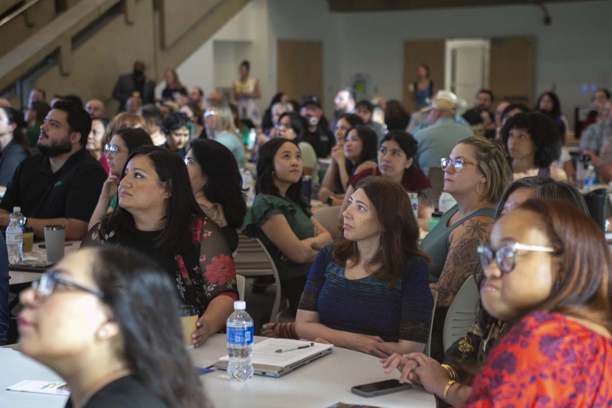 Faculty and Staff at In-Service.