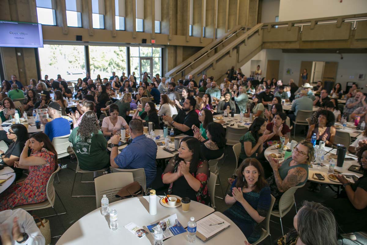 Faculty and Staff at In-Service.