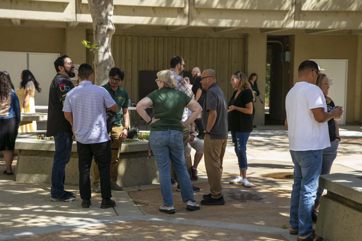 Faculty and Staff at In-Service.