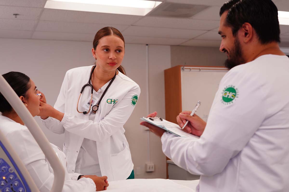 LVN Students Doing Examination