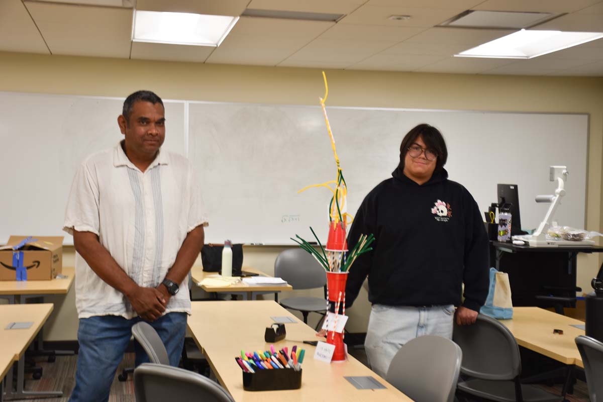 Students at Kickstart to Calculus Workshop.