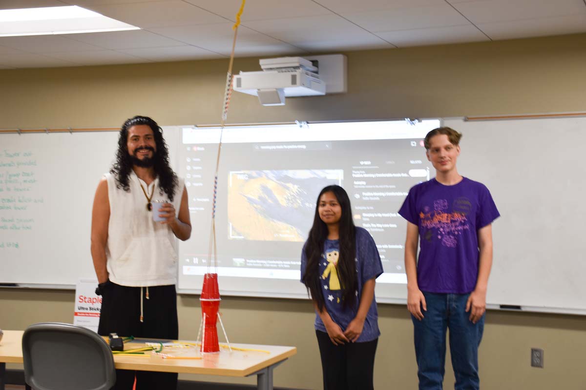 Students at Kickstart to Calculus Workshop.