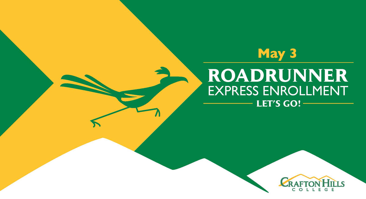 May 3 Roadrunner Express Enrollment - Let's Go!