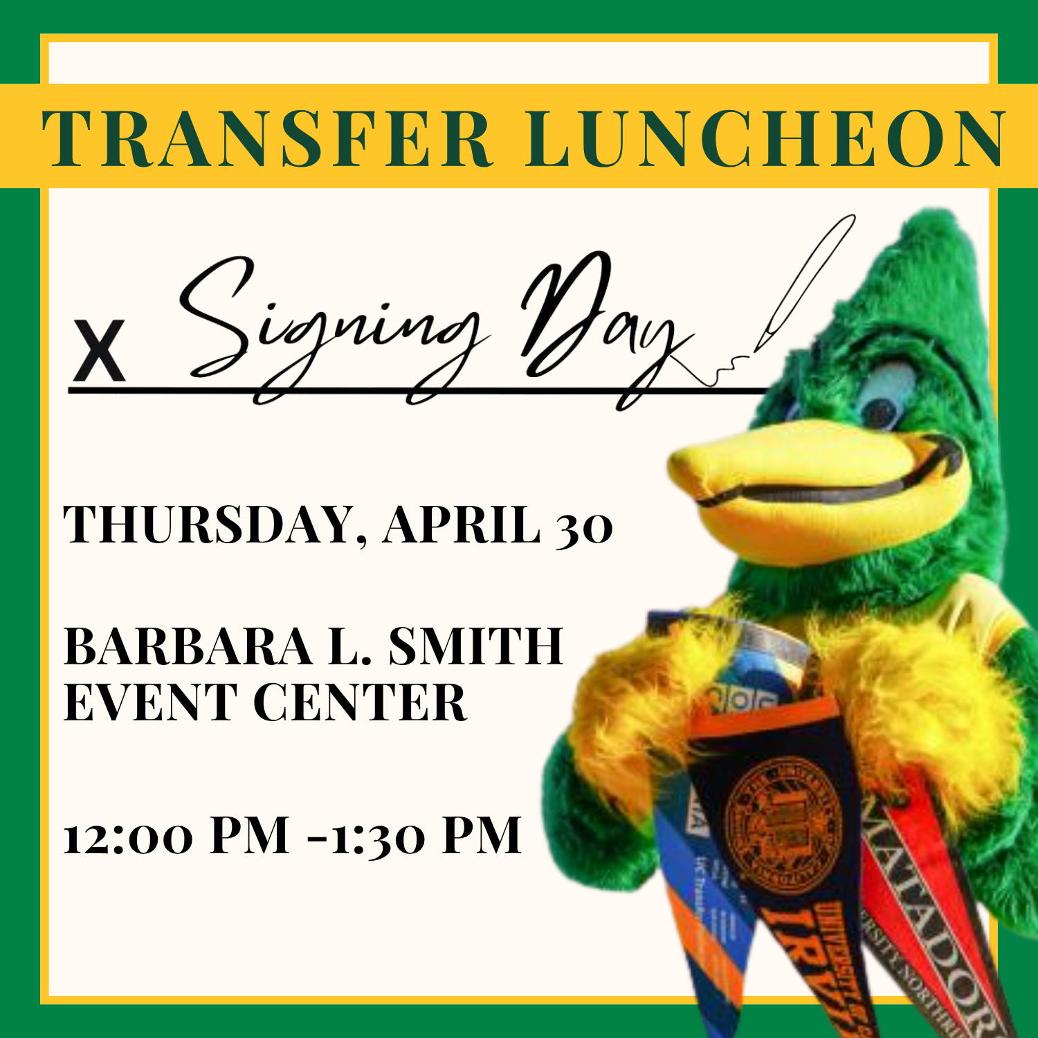 Signing Day Transfer Luncheon