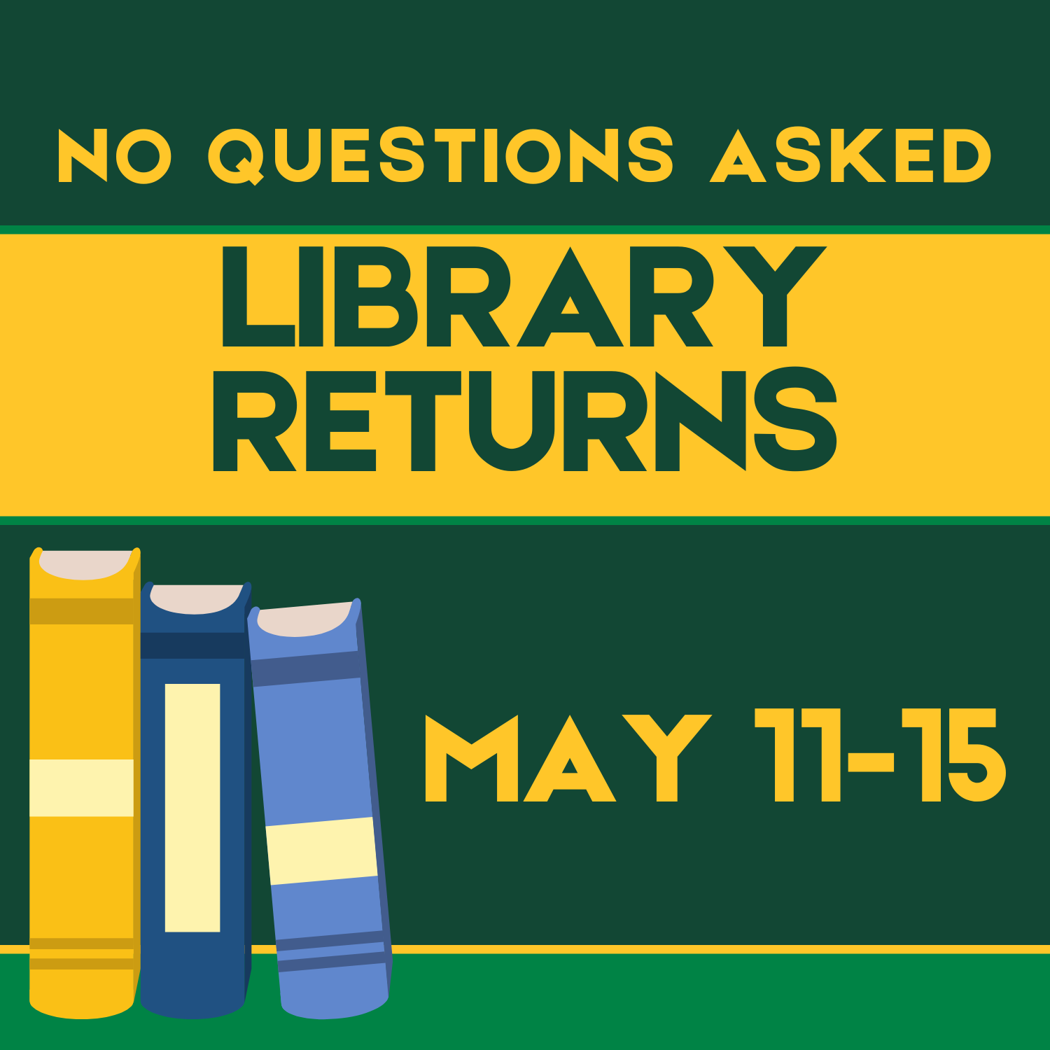 No Questions Asked Library Returns