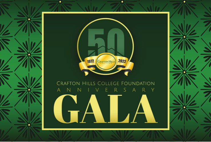 Crafton Hills College Foundation to Host 50th Anniversary Gala