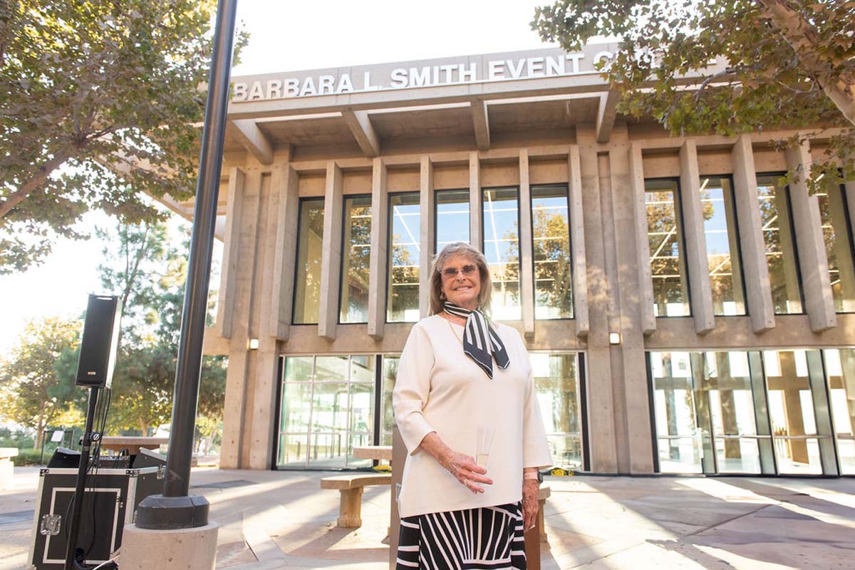  Barbara L. Smith at the naming ceremony
