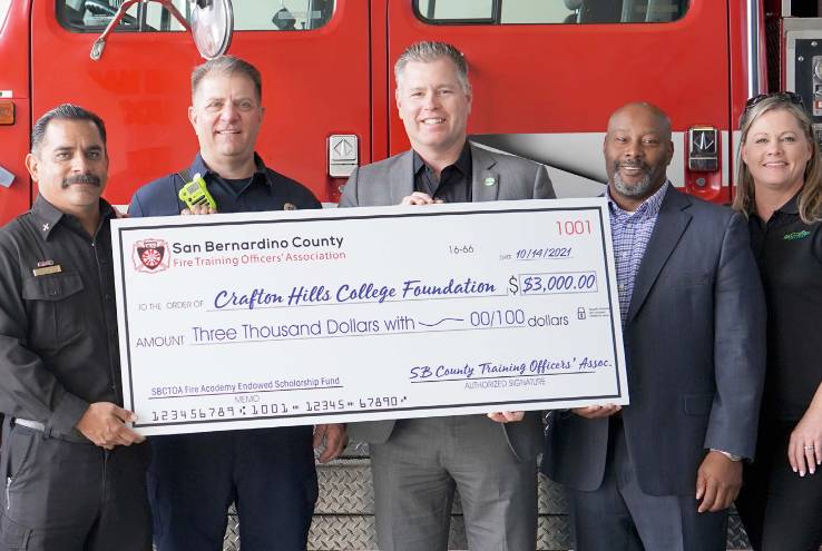 SBCTOA Fund Endowed Scholarship to Support Fire Academy