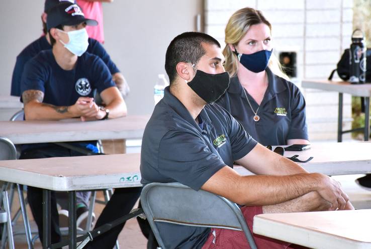 CHC Foundation Provides Lunch for Paramedic Students