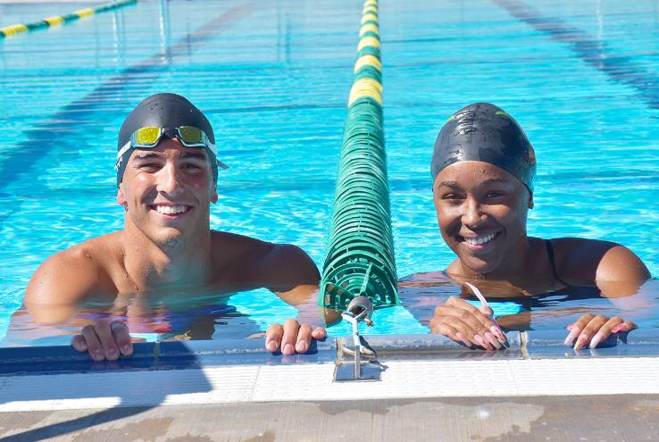 The Crafton Hills College Men's and Women's swim team