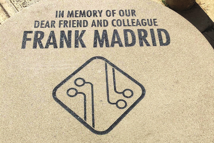 Academic Senate Places Memorial Table on Campus for Frank Madrid
