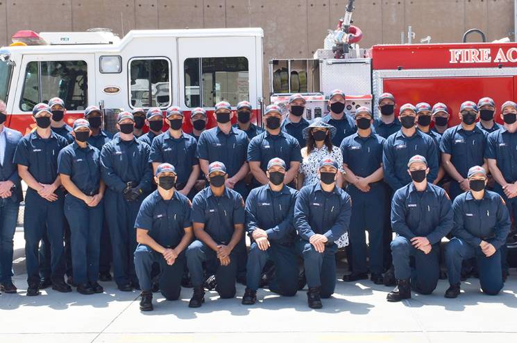 Senator Bogh Visits CHC Fire Academy