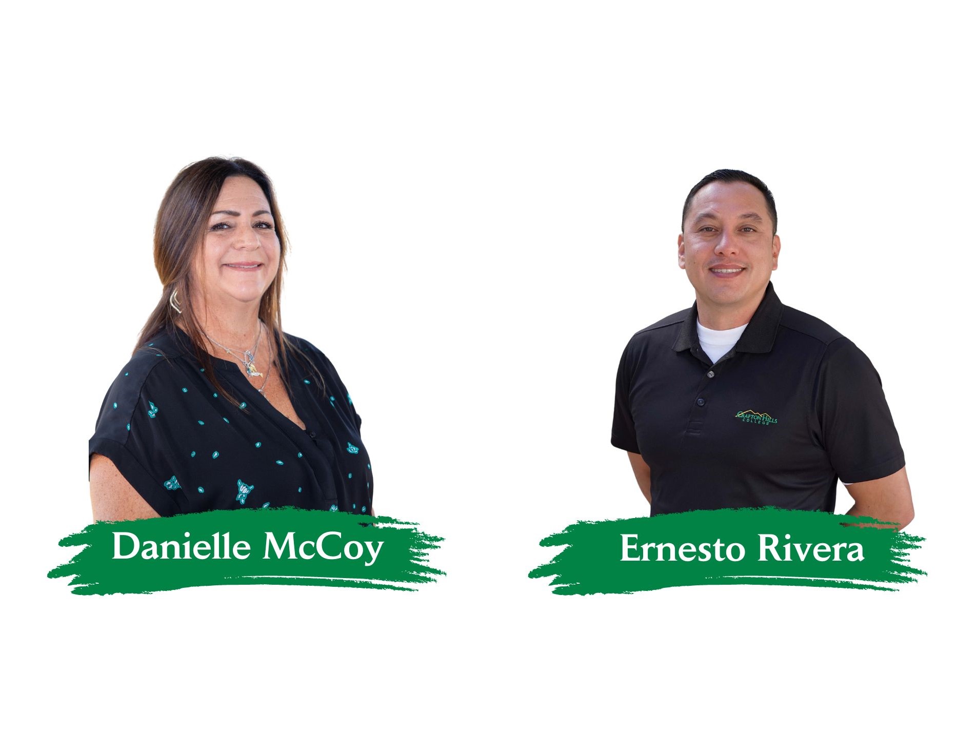 Outstanding Faculty: Danielle McCoy & Ernesto Rivera