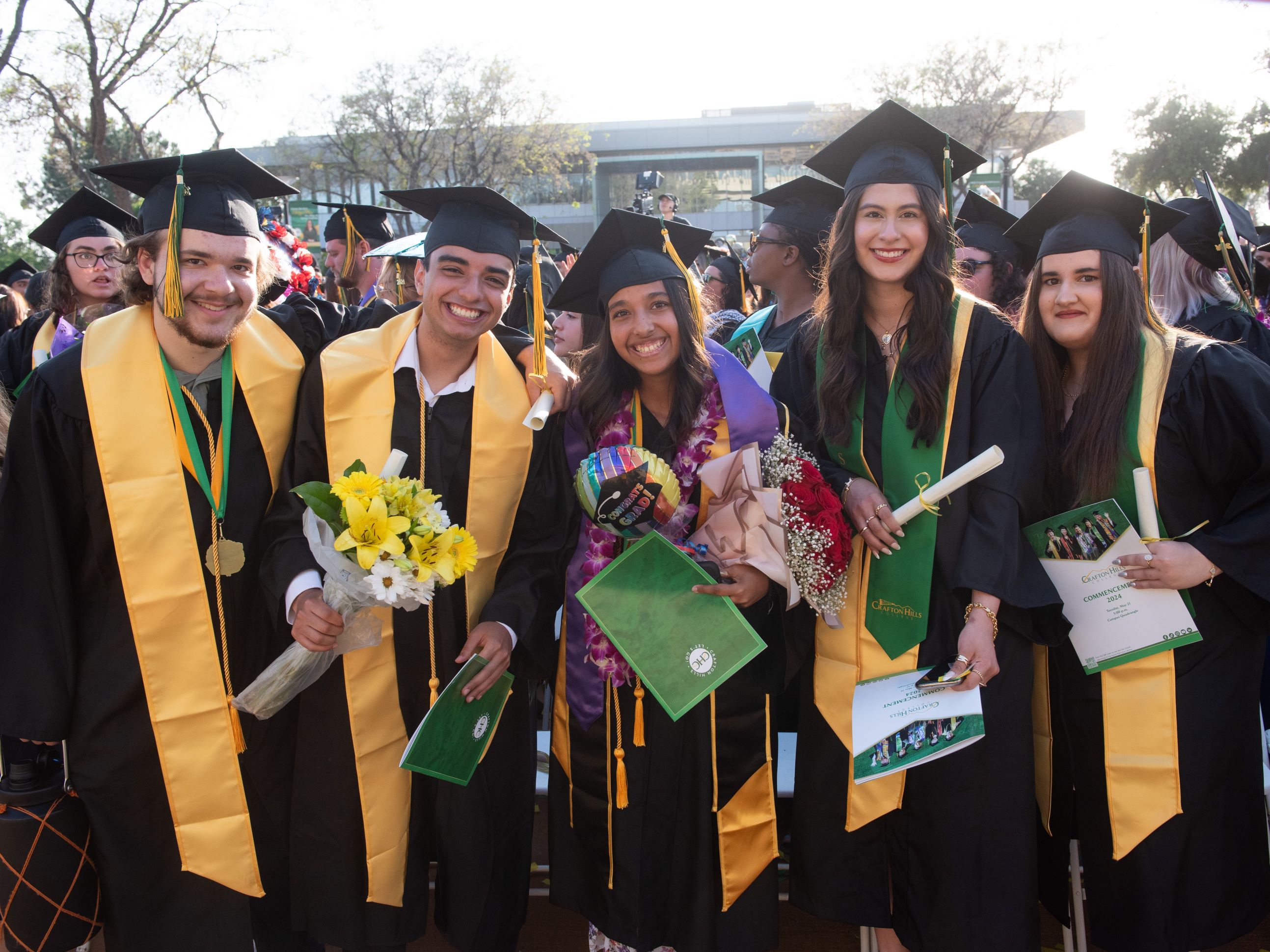 CHC Graduates at Commencement 2024