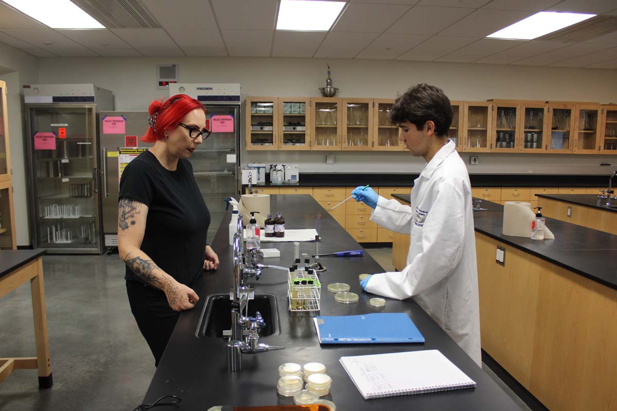 Student Conducting Summer Research