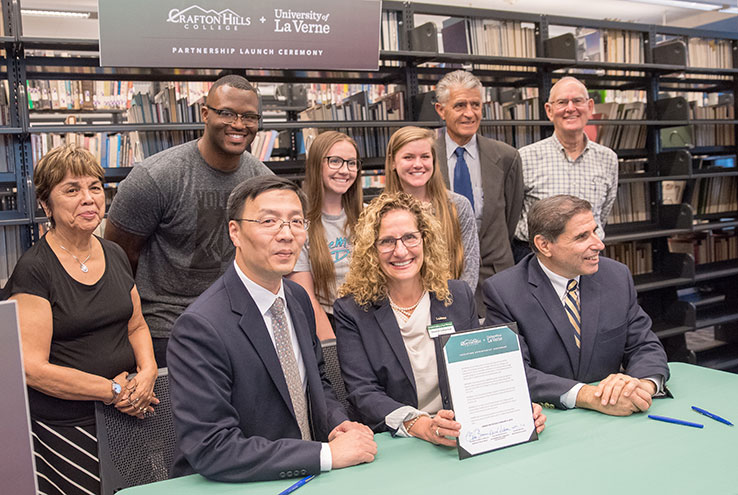 Launch of bachelor's degree partnership