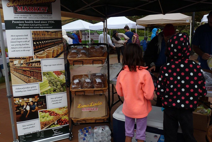 People enjoying the Herbivore Festival