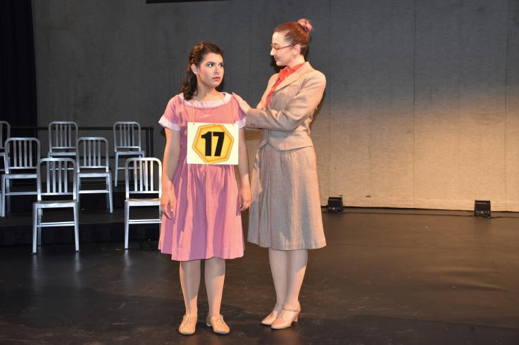 Crafton Theatre Students Isabella Spelman and Esther Udvardi