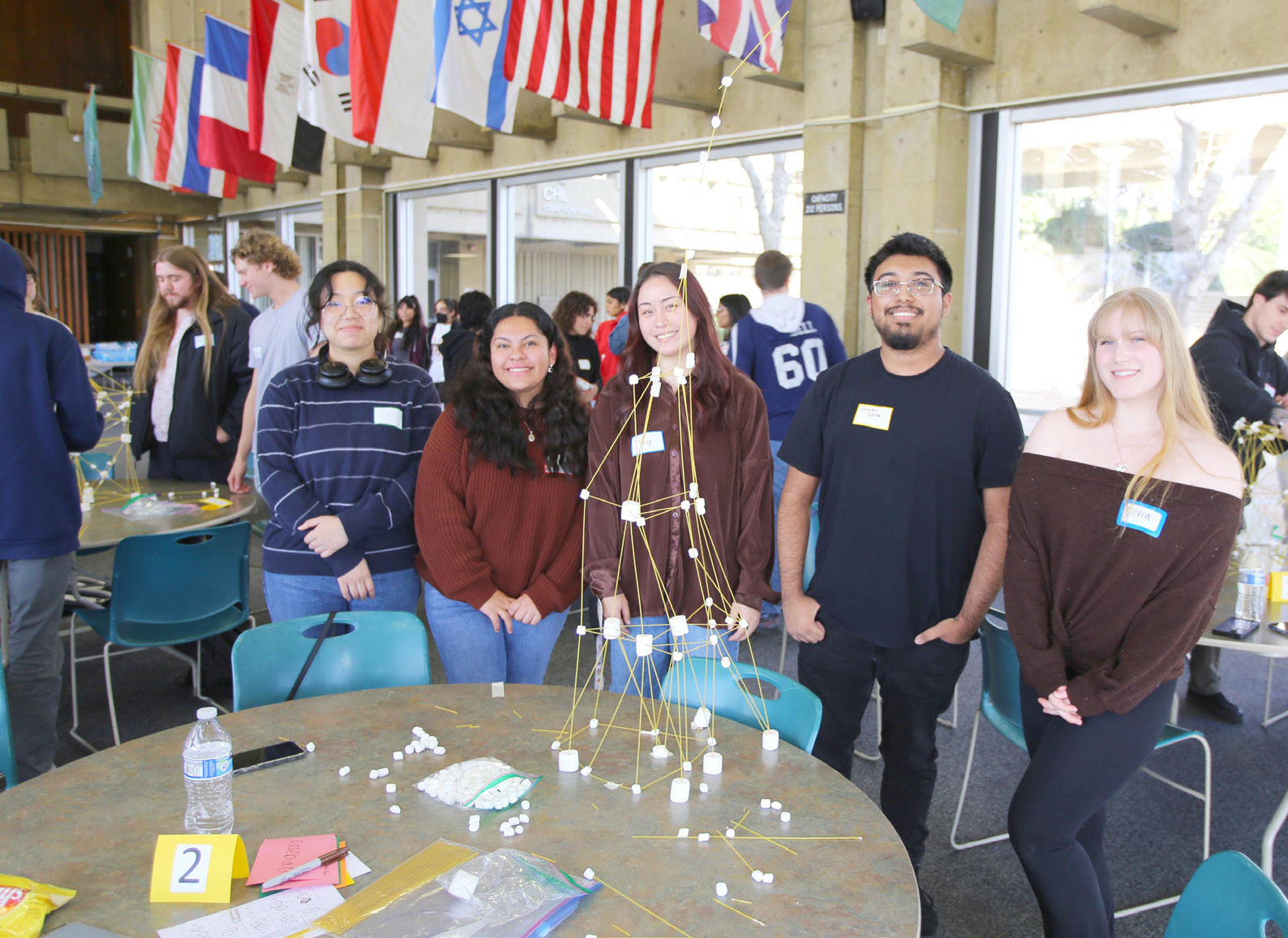 Allene Kao, Karla Tapia, Rose Romer, Brandon Sierra, and Olivia Peterson.