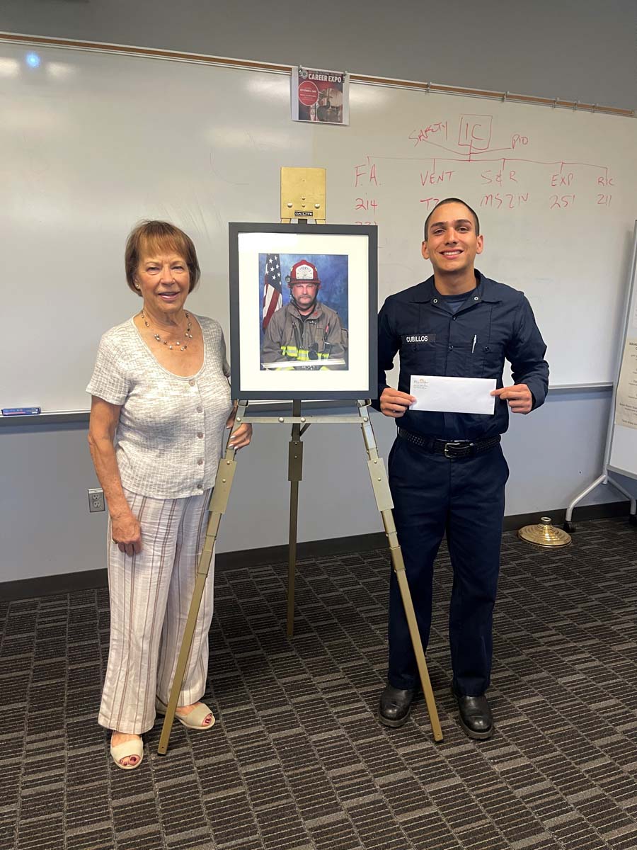 Mike Orland Scholarship Recipient