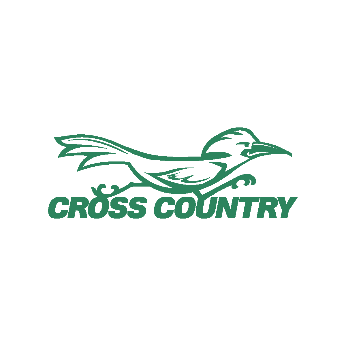 Cross Country mascot - green