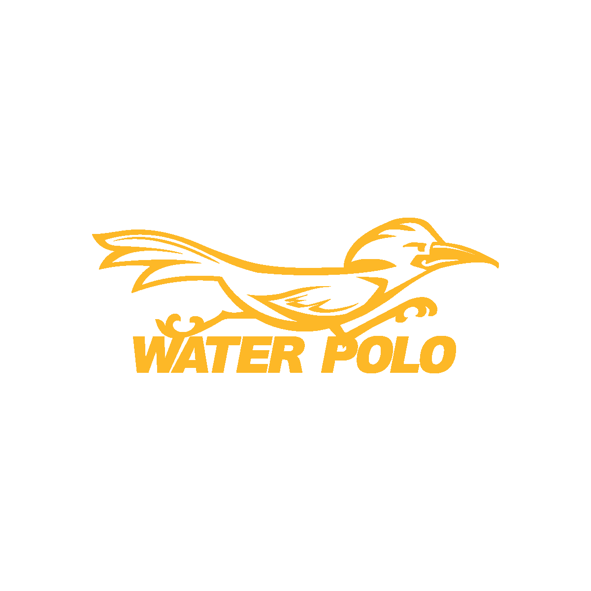 Water Polo mascot - yellow