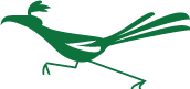 Graphic of the Crafton Hills mascot: a roadrunner